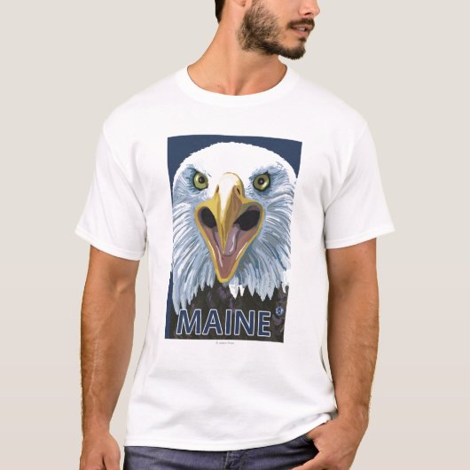 MaineEagle Up Close T-shirt (Voorkant)