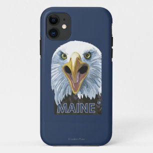MaineEagle van dichtbij iPhone 11 Hoesje