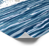 MaineHumpback Whale Scene Poster (Hoek)