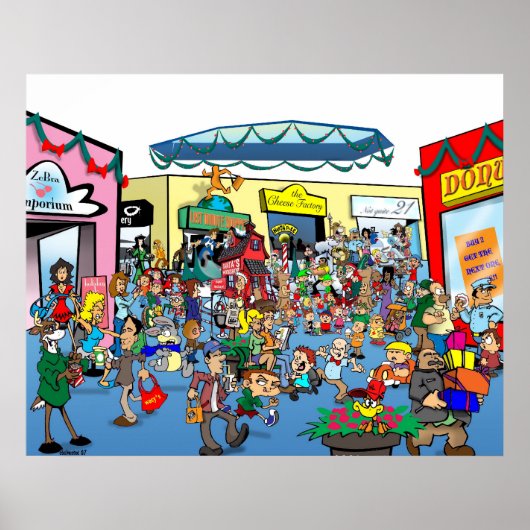 Maineland Mall poster (Voorkant)