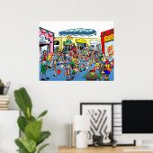 Maineland Mall poster (Thuiskantoor)