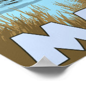 MaineMoose Drink in Lake Poster (Hoek)