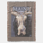 MaineMoose Up Close Deken (Voorkant Verticaal)