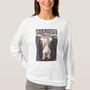 MaineMoose Up Close T-shirt