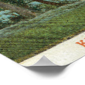 MaineScenisch Uitzicht van het Keninebago-meer Poster (Hoek)