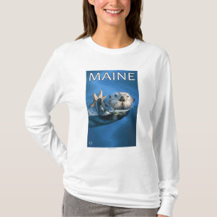 MaineSea Otter Scene T-shirt