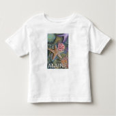 MaineTidepool Scene Kinder Shirts (Voorkant)