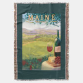 MaineWine Country Scene Deken (Voorkant Verticaal)