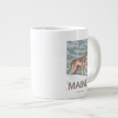 MaineWolf Scene Extra Grote Mok (Voorkant rechts)