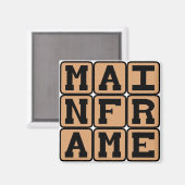 Mainframe, Grote Computer Magneet (Voorkant / Achterkant)