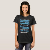 Mainframe Systems Programmer T-shirt (Voorkant volledig)
