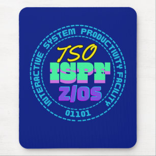 Mainframe TSO-ISPF interactief systeem Muismat