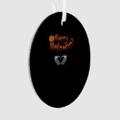 Mains éffrayantes de squelette. Joyeux Halloween. (devant)