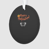 Mains éffrayantes de squelette. Joyeux Halloween. (devant)