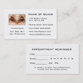 Mains en forme de coeur de rappel de rendez-vous (Devant / Derrière)