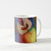 Mains et Coeur Diversité Coeurs Aimer Tasses De Ca (Devant droit)