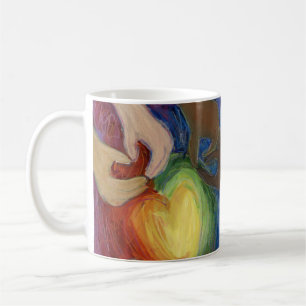 Mains et Coeur Diversité Coeurs Aimer Tasses De Ca