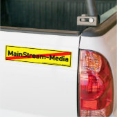 MainStream-Media: SCHLUSS! Bumpersticker (Op Truck)
