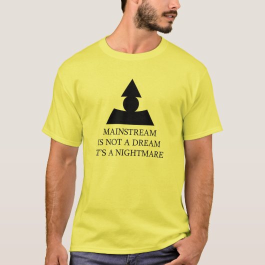 Mainstream Nightmare T-shirt (Voorkant)
