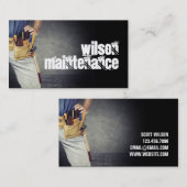 Maintenance, Carte de visite Handyman (Devant / Derrière)
