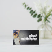 Maintenance, Carte de visite Handyman (Debout devant)