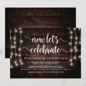 Maintenant célébrons, Faire-part de Mariage Élopem (Devant / Derrière)