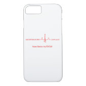 Maintenant je connais mon coque iphone d'ECG (Dos)