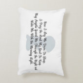 "Maintenant Je Me Pose Pour Dormir" COUSSIN ACCENT (Dos(Vertical))