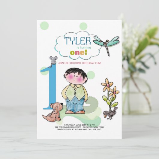 Maintenant je suis une invitation (Debout devant)