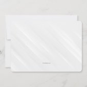 Maintenant, Nous Sommes Trois Faire-part de naissa (Dos)