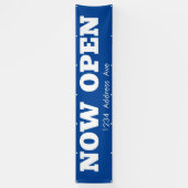 Maintenant ouvert - Bannière professionnelle étanc (Vertical)