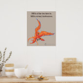 MAINTENANT... Poster Phoenix Bird (Cuisine)