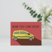 Maintenant, vous pouvez conduire - Carte postale (Debout devant)