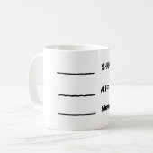 Maintenant vous pouvez parler la tasse de café (Devant gauche)