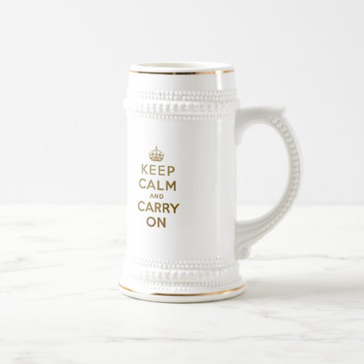 Maintenez calme et continuez la tasse (Droite)