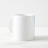 Maintenez calme et continuez la tasse - bleu (Devant gauche)