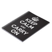 Maintenez calme et continuez le carnet (Côté gauche)