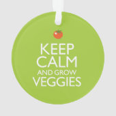 Maintenez calme et cultivez le légume (dos)