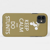 Maintenez calme et faites le coque iphone fait sur (Dos (Horizontal))
