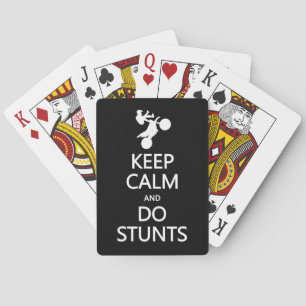 Maintenez calme et faites les cartes de jeu faites