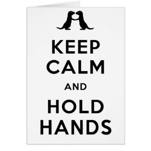 Maintenez calme et tenez les mains (les loutres