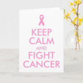 Maintenez carte calme et de combat de Cancer (Fleur jaune)