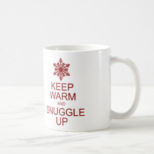 Maintenez chaud et câlin vers le haut de tasse de
