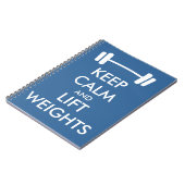 Maintenez journal calme et d'ascenseur de poids de (Côté gauche)