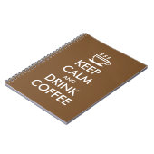 Maintenez journal calme et de boissons de café de (Côté gauche)