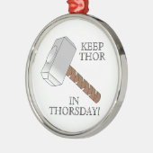 Maintenez le Thor dans Thorsday ! Ornement (Gauche)