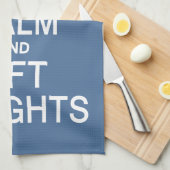Maintenez serviette faite sur commande calme et (Quart Plié)