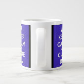 Maintenez tasse calme et de traitement de RA de (Dos)