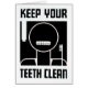 Maintenez vos dents propres (Devant)