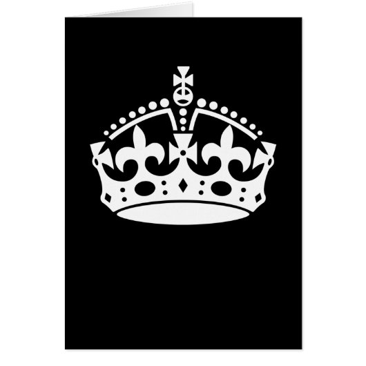 MAINTENIR CALME CROWN icône sur la Personnaliser n (Devant)